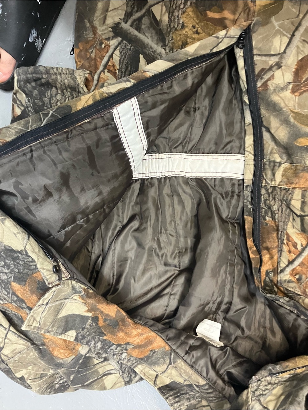 Walls Camouflage Insulated Jumpsuit in Brown and Green - Picture 8 of 16